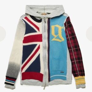 JOHN GALLIANO➕NWT Cardigan Maglia Mixed Media